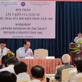 Liên đoàn luật sư Việt Nam hiến định địa vị pháp lý