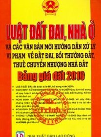 Văn bản quy phạm pháp luật về Đất đai nhà ở