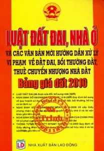 Văn bản quy phạm pháp luật về Đất đai nhà ở