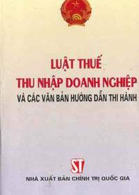 Luật thuế Thu nhập doanh nghiệp 2008
