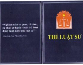 Chuyện về chiếc Thẻ luật sư