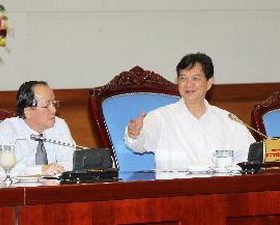 Thủ tướng làm việc với Liên đoàn luật sư Việt Nam