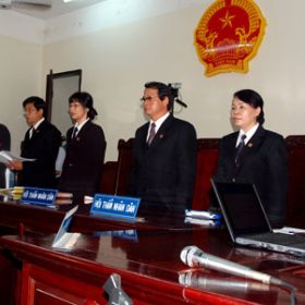 Thủ tục xét xử phúc thẩm án Dân sự
