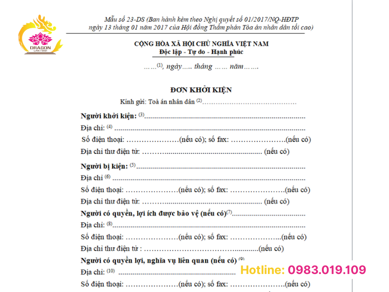 quy trình khởi kiện tranh chấp đất đai 