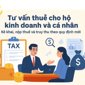 Tư vấn thuế cho hộ kinh doanh và cá nhân: kê khai, nộp thuế và truy thu theo quy định mới