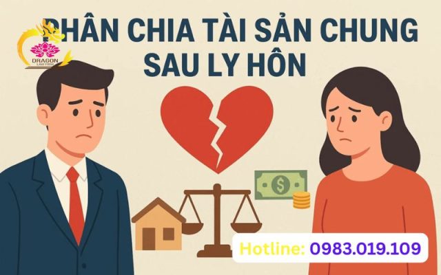 chia tài sản sau ly hôn