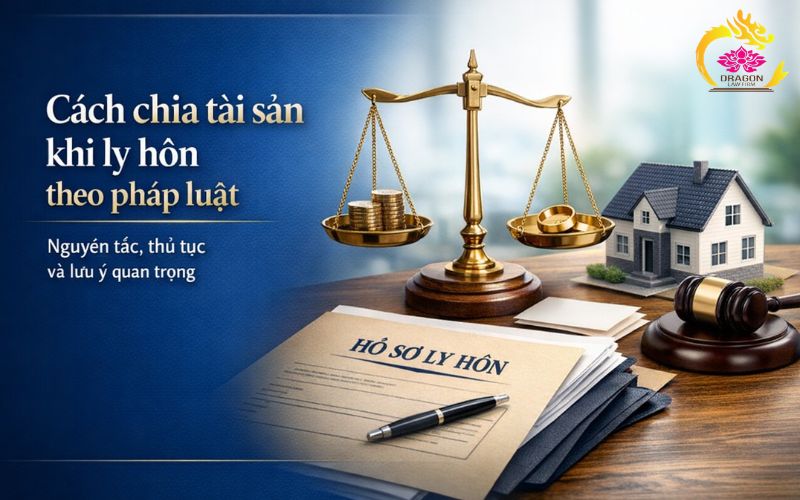 Cách chia tài sản khi ly hôn theo pháp luật: Nguyên tắc, thủ tục và lưu ý quan trọng Cách chia tài sản khi ly hôn theo pháp luật