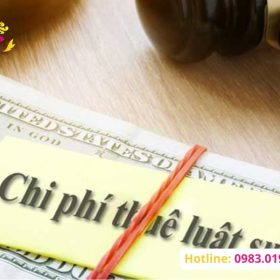 Chi phí thuê luật sư khởi kiện dân sự mới nhất và cách tính