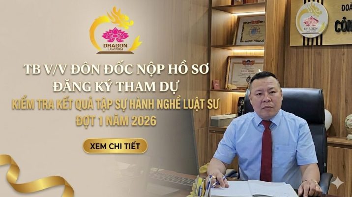 TB v/v đôn đốc nộp hồ sơ đăng ký tham dự Kiểm tra Kết quả tập sự hành nghề Luật sư đợt 1 năm 2026