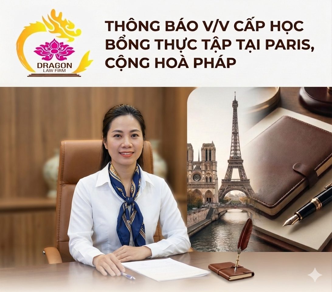 Thông báo v/v cấp học bổng thực tập tại Paris, Cộng hoà Pháp