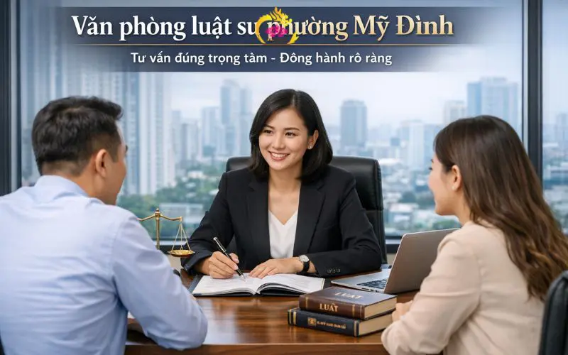 Văn phòng luật sư phường Mỹ Đình tư vấn đúng việc, hỗ trợ nhanh, đồng hành hiệu quả