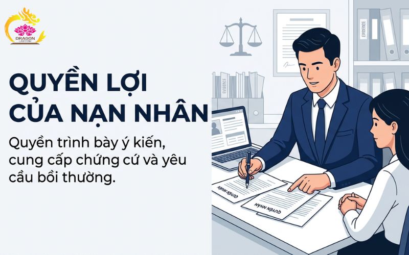 Luật sư bảo vệ người bị hại
