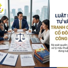 Luật sư tư vấn tranh chấp cổ đông công ty uy tín