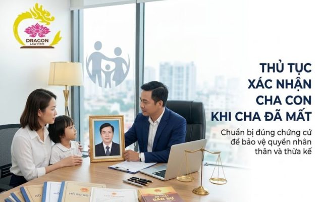 Thủ tục Xác nhận cha con khi cha đã mất