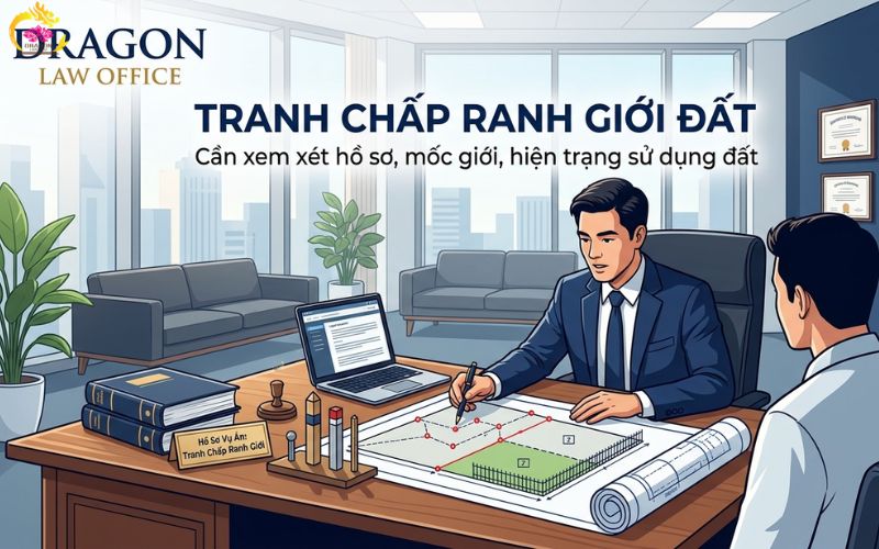 Tranh chấp lối đi chung và ranh giới đất