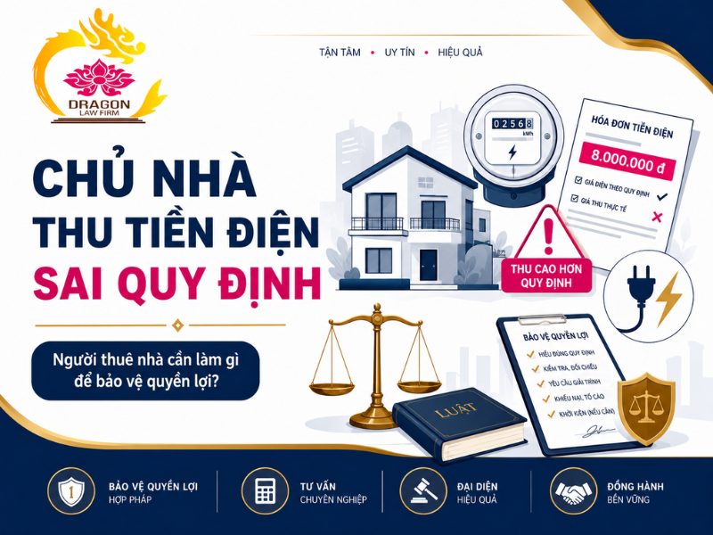 Chủ nhà thu tiền điện sai quy định: Người thuê nhà cần làm gì để bảo vệ quyền lợi? Chủ nhà thu tiền điện sai quy định: Người thuê nhà cần làm gì để bảo vệ quyền lợi?