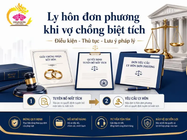 Ly hôn đơn phương khi vợ chồng biệt tích có được không?