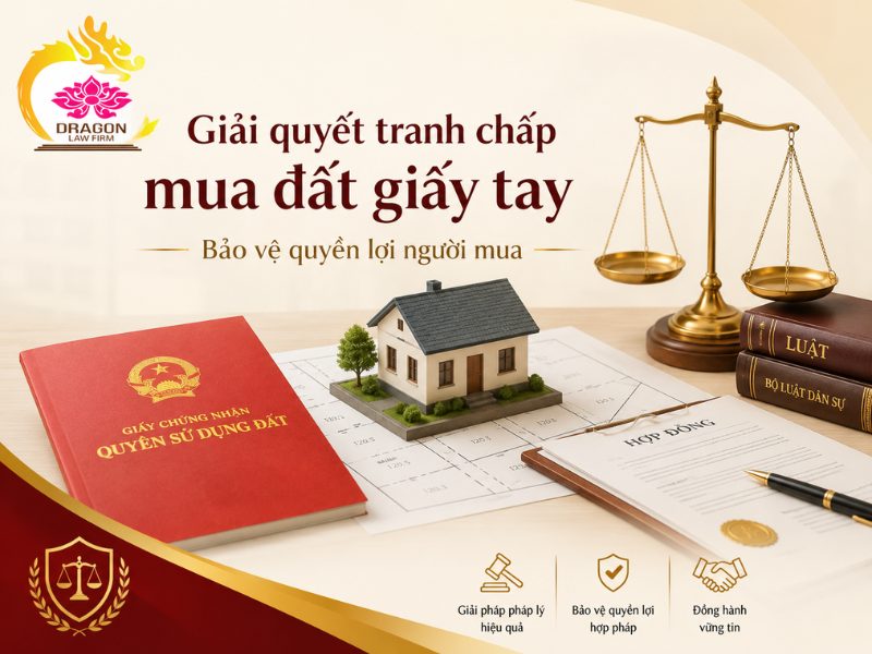 Mua đất giấy viết tay có kiện được không? Cách xử lý khi phát sinh tranh chấp mua dat giay viet tay co kien duoc khong 3