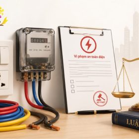 Mức phạt vi phạm an toàn điện 2026 doanh nghiệp và hộ dân cần biết