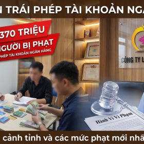 Mua bán trái phép tài khoản ngân hàng: Phạt 370 triệu