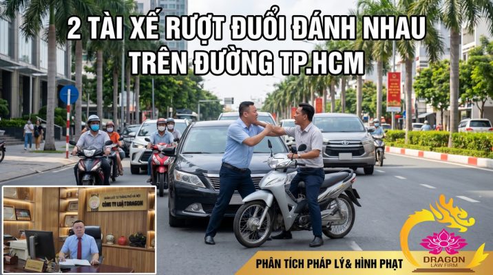 thumbnail toan canh 2 tai xe ruot duoi danh nhau tren duong