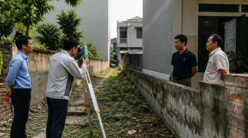 Tranh chấp ranh giới đất liền kề: Quy trình giải quyết 2026 Cách xử lý khi bị lấn chiếm ranh giới đất