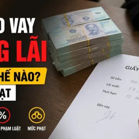 Tội cho vay nặng lãi xử lý thế nào, lãi suất bao nhiêu?