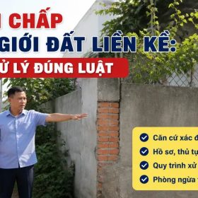 Tranh chấp ranh giới đất liền kề: Quy trình giải quyết 2026