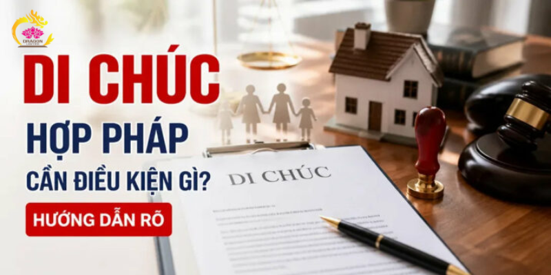 Di chúc hợp pháp cần điều kiện gì? Quy định và lưu ý năm 2026 Di chúc hợp pháp cần điều kiện gì? Quy định và lưu ý năm 2026