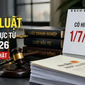 29 Luật có hiệu lực từ 1/7/2026 cần lưu ý