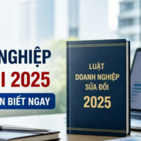 Luật Doanh nghiệp sửa đổi 2025: Những thay đổi doanh nghiệp cần biết