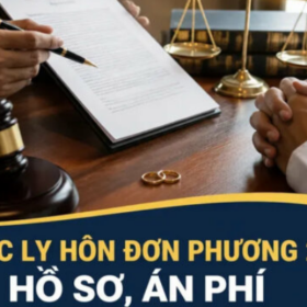 Thủ tục ly hôn đơn phương 2026: Hồ sơ và án phí