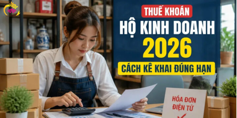 Thuế khoán hộ kinh doanh 2026: Đã bỏ và cách tính thuế mới Thuế khoán hộ kinh doanh 2026: Đã bỏ và cách tính thuế mới