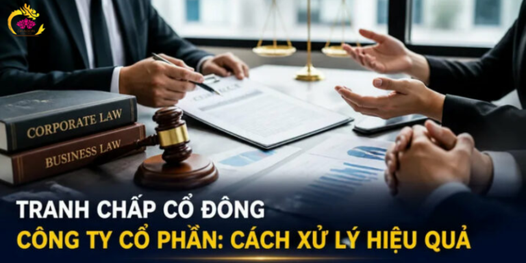Tranh chấp cổ đông công ty cổ phần: Cách xử lý và khởi kiện đúng luật