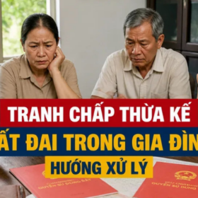 Tranh chấp thừa kế đất đai trong gia đình: Cách giải quyết đúng luật 2026