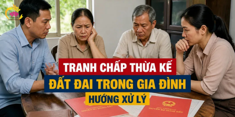 Tranh chấp thừa kế đất đai trong gia đình: Cách giải quyết đúng luật 2026