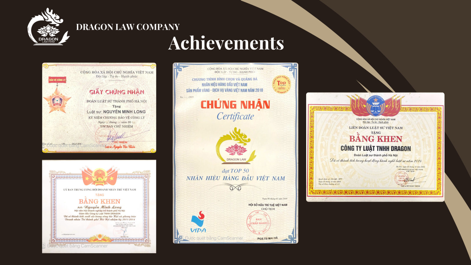Hồ sơ năng lực Công ty Luật Dragon – trang 18